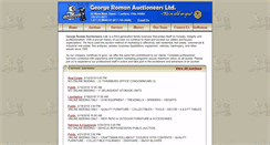 Desktop Screenshot of georgeromanauctioneers.com